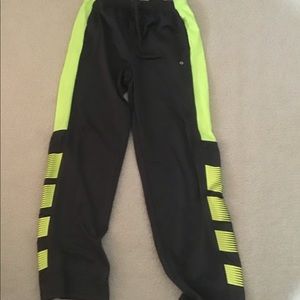 Safety green and grey pants